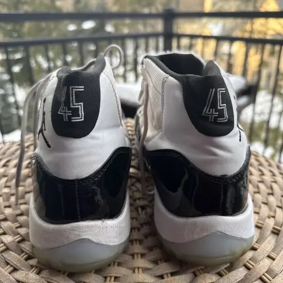 Jordan Shoes Sneakers Men’s 12 EU 46 Concord 11 Basketball Dunk Court Air - Picture 8 of 16